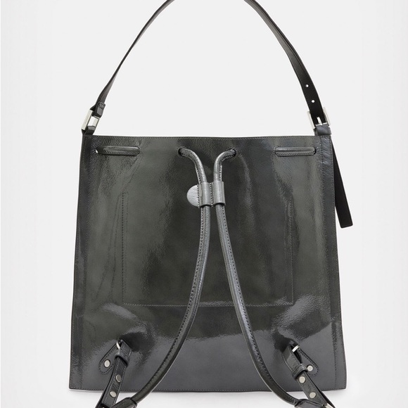 All Saints Alpha Leather Backpack (NWT) - Picture 2 of 10